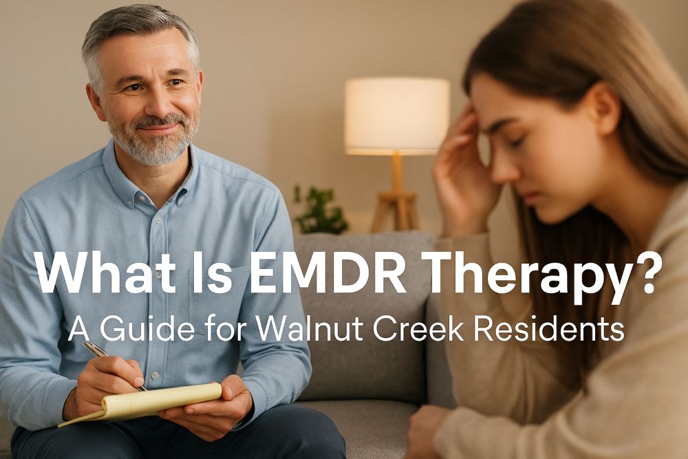Therapist and client during EMDR session – EMDR therapy in Walnut Creek